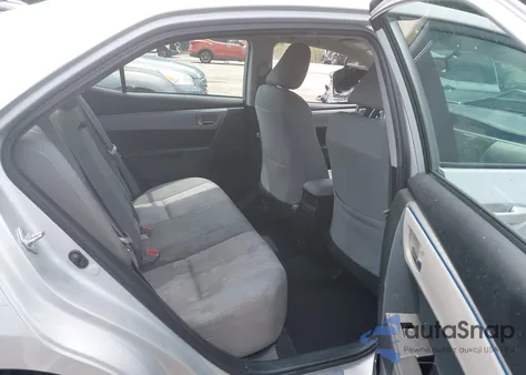 2015 Toyota Corolla Le из США, поврежденный, VIN 2T1BURHE5FC400457